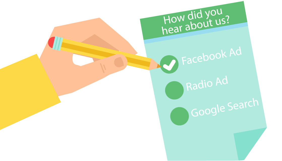 Get advertising feedback when clients make appointments